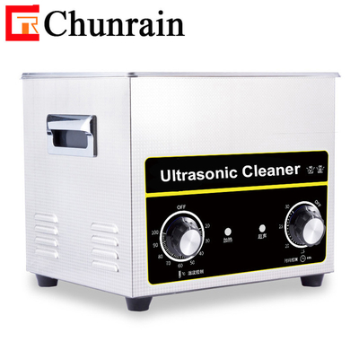 Chunrain CR-030 4L 180W Ультразвуковое очиститель высокой частоты Механический таймер для искусственных зубов