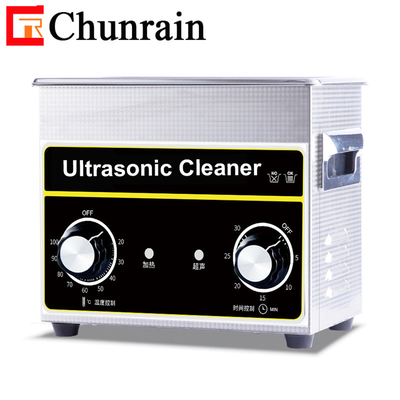 Chunrain CR-030 4L 180W Ультразвуковое очиститель высокой частоты Механический таймер для искусственных зубов