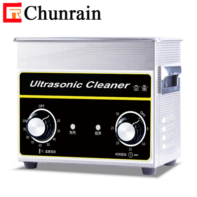 Chunrain CR-030 4L 180W Ультразвуковое очиститель высокой частоты Механический таймер для искусственных зубов