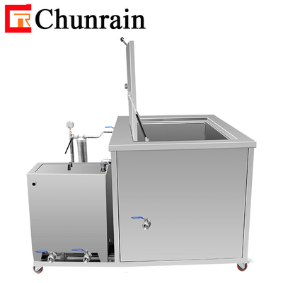 Промышленность CR-300G 1500W 96L Нагреваемый регулируемый ультразвуковой очиститель для очистки автомобильных деталей