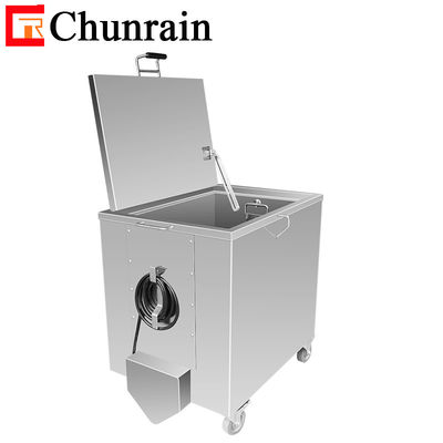 нагретый клобук кухни 676L ROHS выдерживает танк с Lockable колесами рицинуса