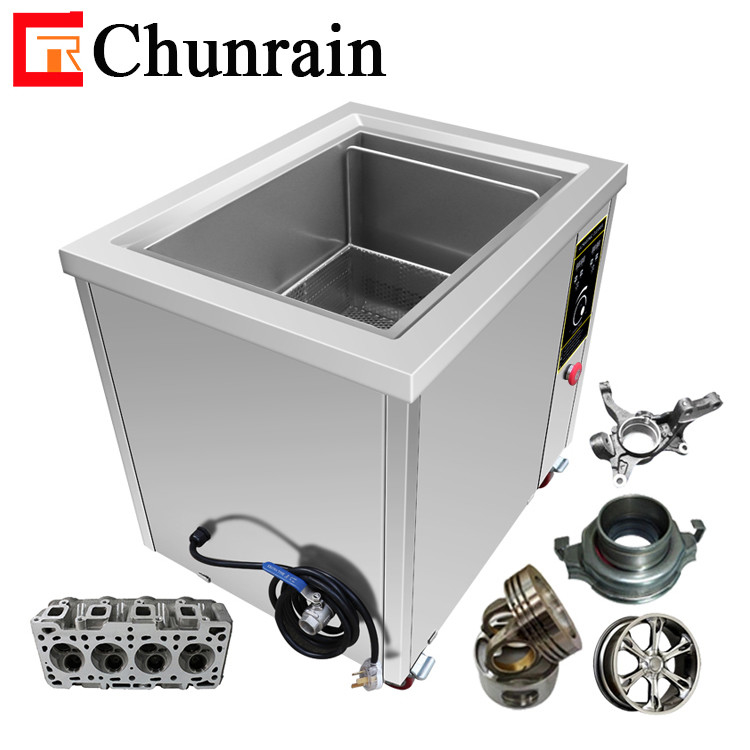 Chunrain 38L Промышленная Ультразвуковая очистная машина для очистки оборудования аксессуаров с 600W Ультразвуковой мощностью