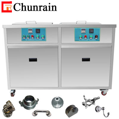 ChunRain CR-2144GH 0-7200 Вт Промышленный ультразвуковой очиститель с регулируемой мощностью и 2 резервуарами Фильтрационная сушка Обезжиривание горячей водой