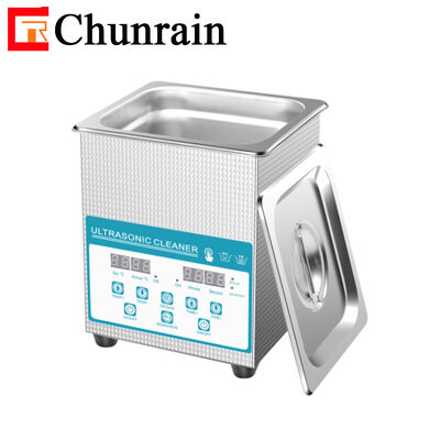 CR-010S 2L 60W Профессиональный настольный цифровой ультразвуковой очиститель с нагревателем и Degas и полуволновой для стоматологической лаборатории